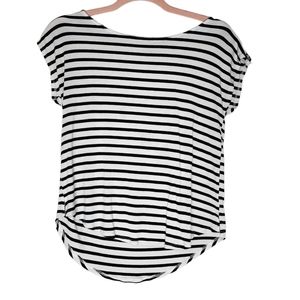 Green Envelope Striped Blouse